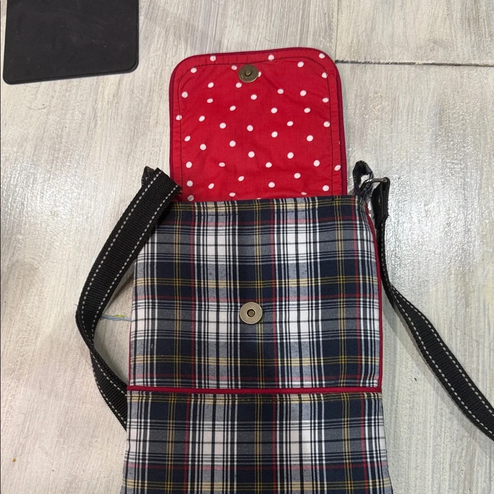 Plaid Crossbody Bag-NWOT